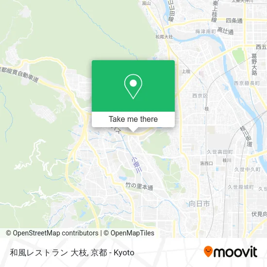 Japanese Restaurant Oeda map
