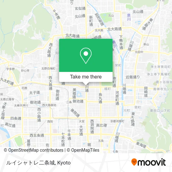 ルイシャトレ二条城 map