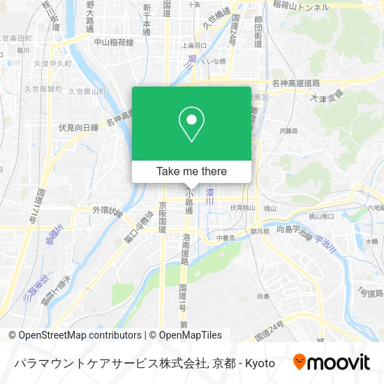 パラマウントケアサービス株式会社 map