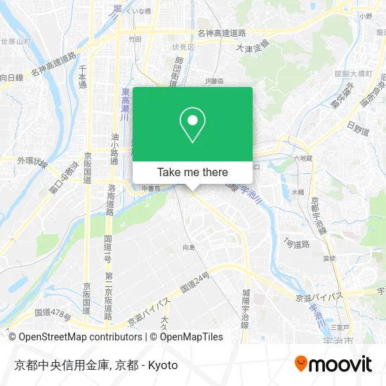京都中央信用金庫 map