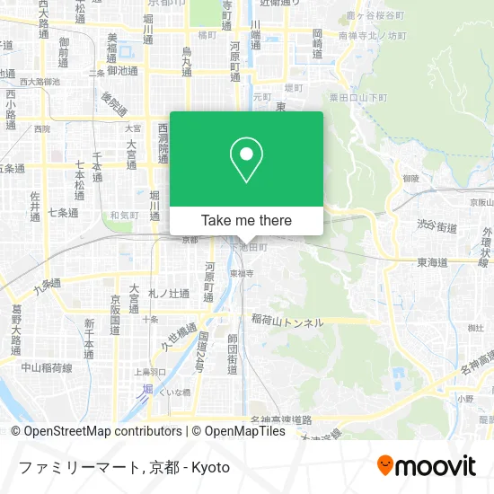 Family Mart map
