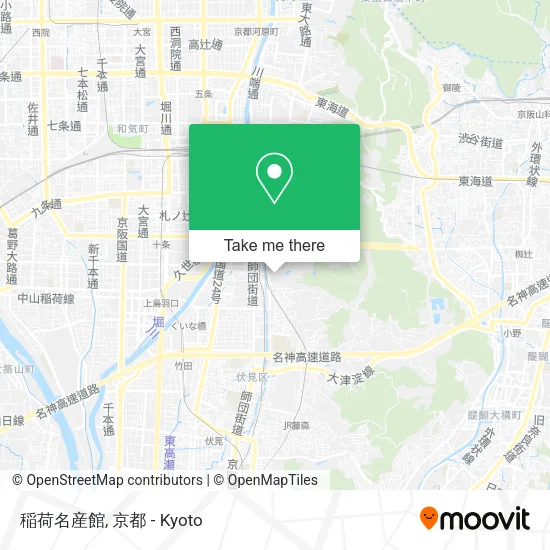 稲荷名産館 map