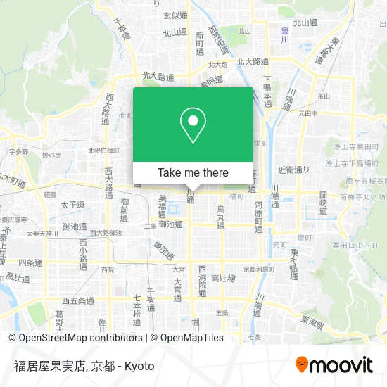 福居屋果実店 map
