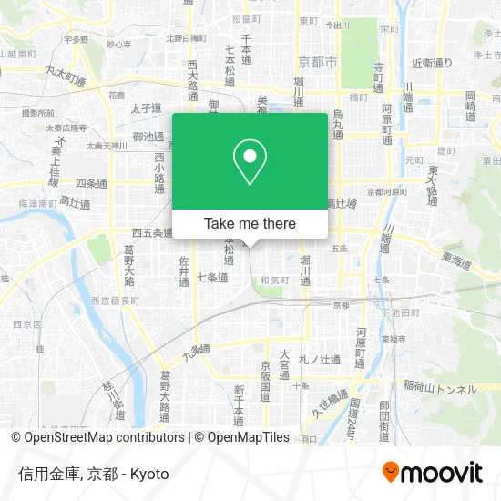 信用金庫 map