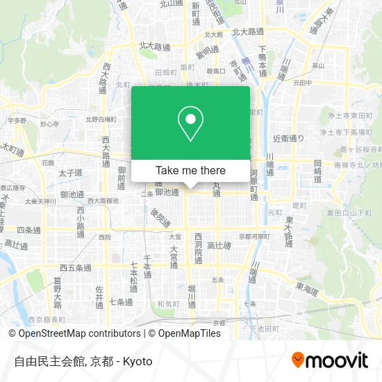 自由民主会館 map
