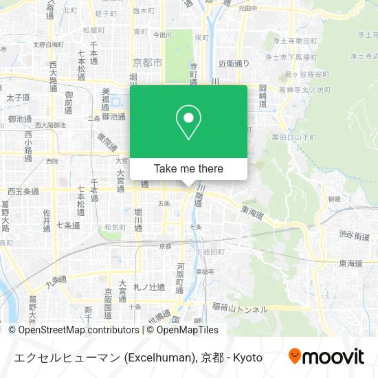 エクセルヒューマン (Excelhuman) map