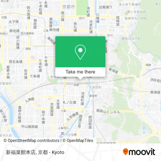 新福菜館本店 map