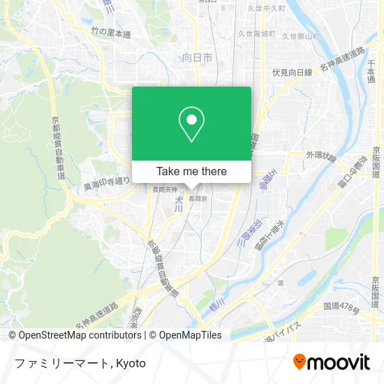 Family Mart map