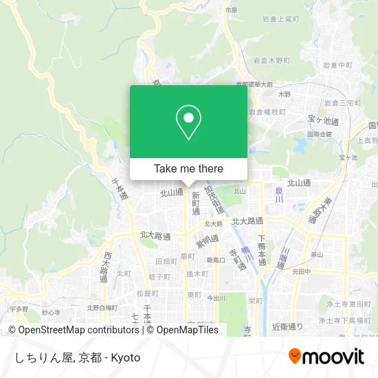 しちりん屋 map