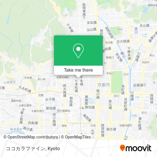 ココカラファイン map