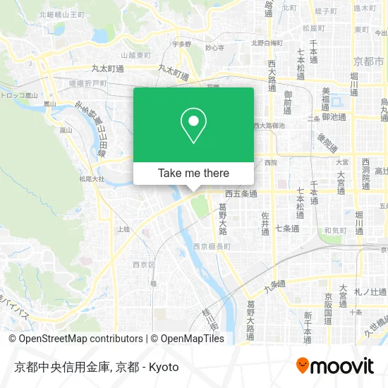 京都中央信用金庫 map