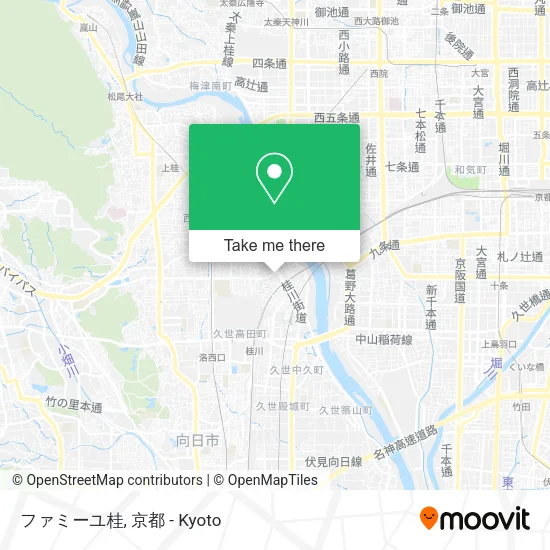 ファミーユ桂 map