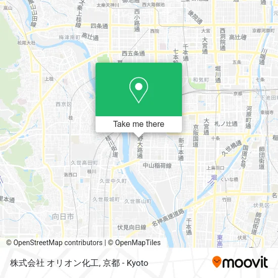 株式会社 オリオン化工 map