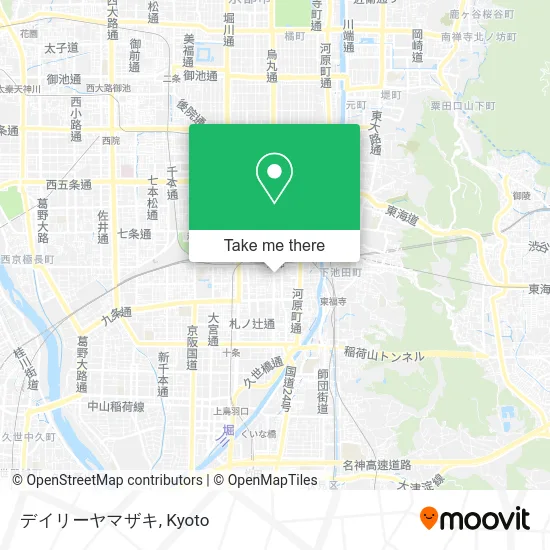 デイリーヤマザキ map