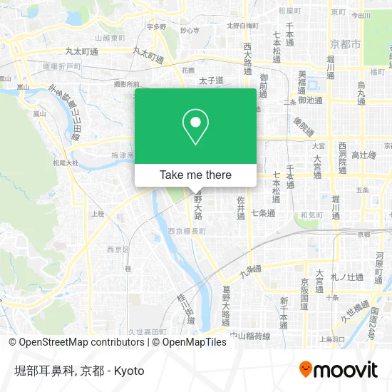 Horibe Otorhinolaryngology Clinic map