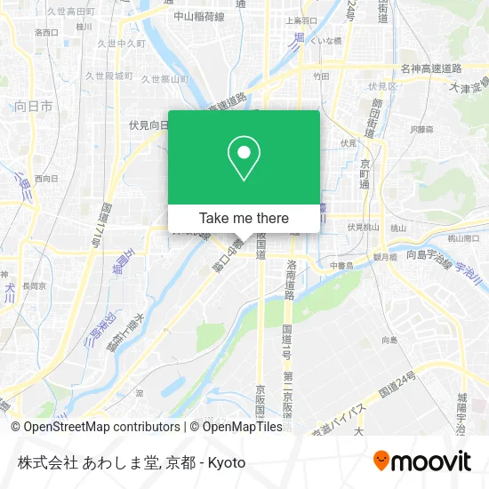 株式会社 あわしま堂 map