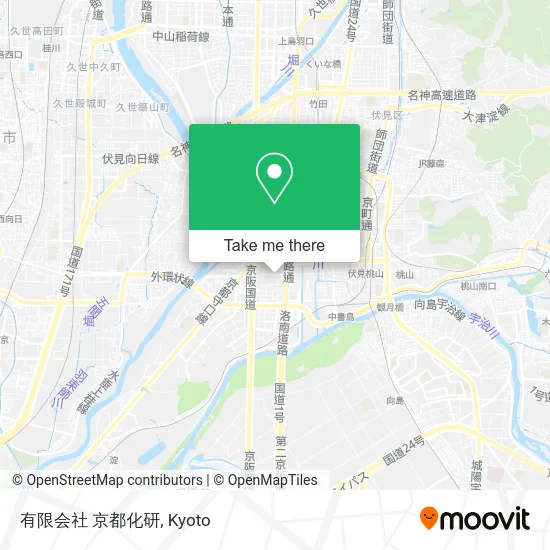 Kyoto Kaken Co., Ltd. map