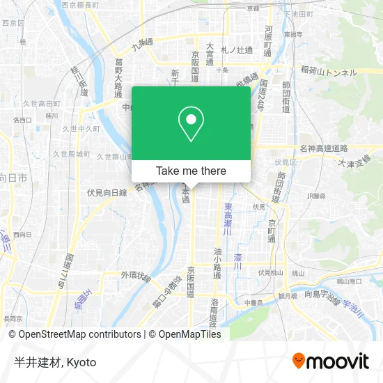 Hanai Building Materials map