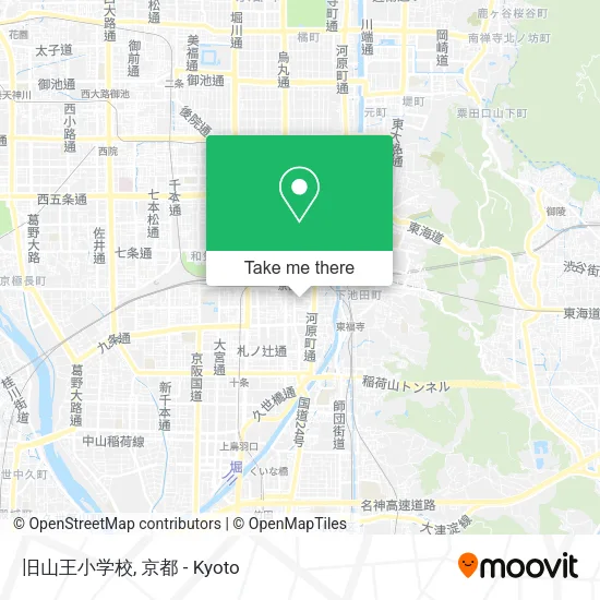 旧山王小学校 map