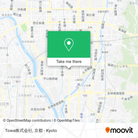 Towa株式会社 map