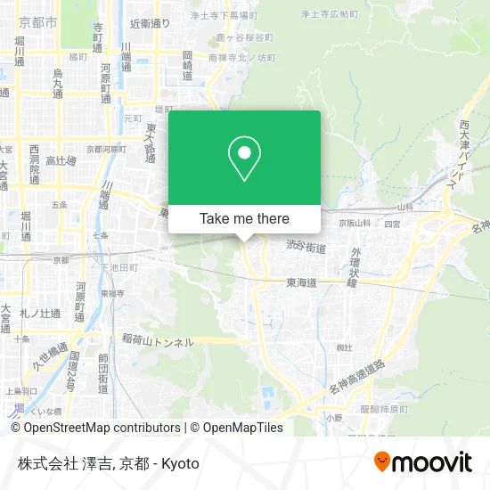 株式会社 澤吉 map