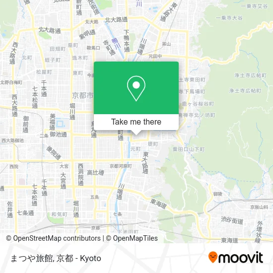 まつや旅館 map