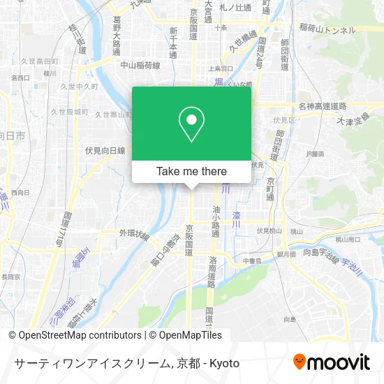 サーティワンアイスクリーム map