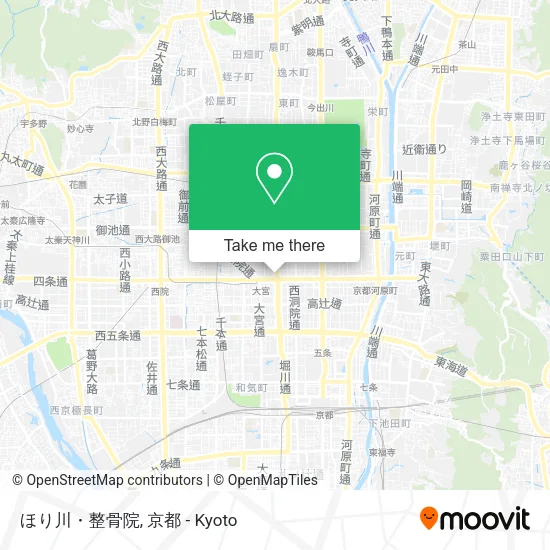 ほり川・整骨院 map