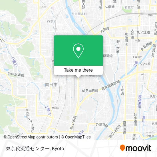 Tokyo Shoe Distribution Center map