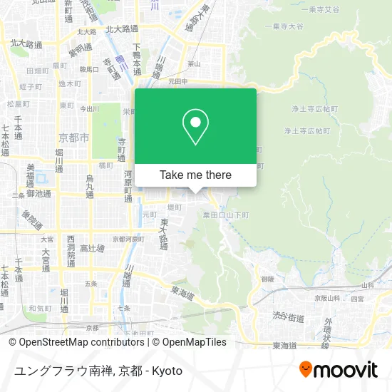 ユングフラウ南禅 map