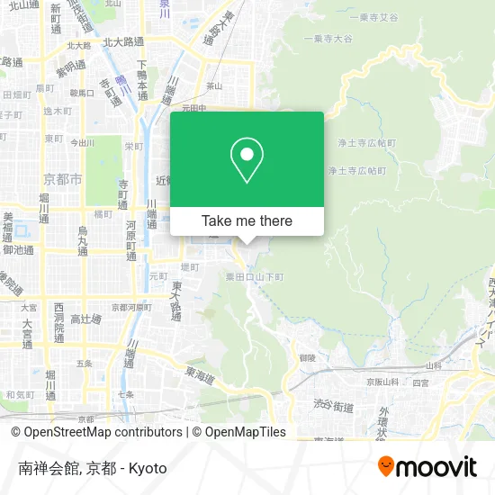 南禅会館 map