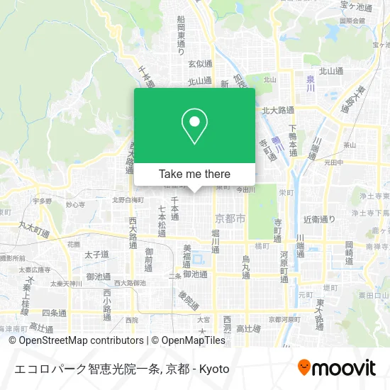 エコロパーク智恵光院一条 map