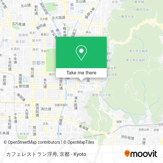 カフェレストラン浮舟 map