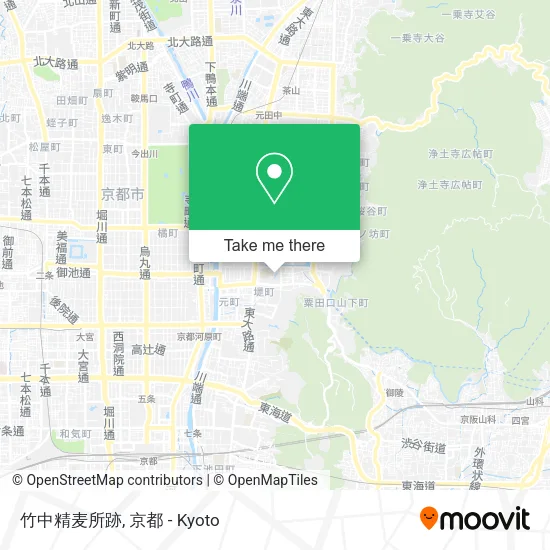 竹中精麦所跡 map