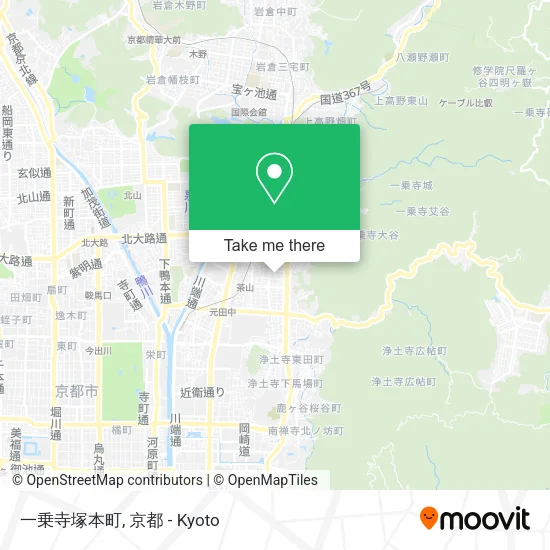 一乗寺塚本町 map