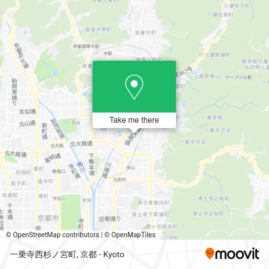 一乗寺西杉ノ宮町 map