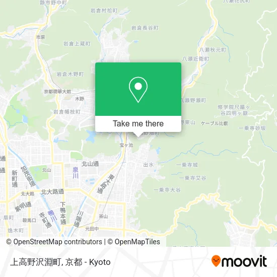 上高野沢淵町 map