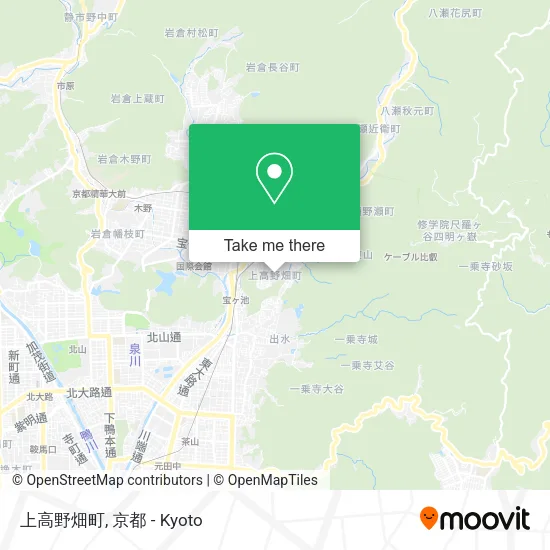 上高野畑町 map
