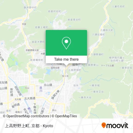 上高野野上町 map