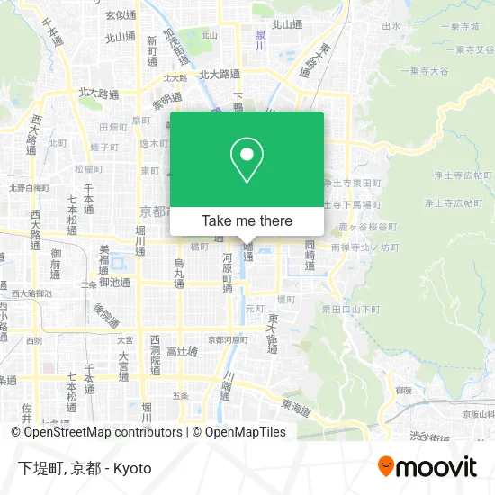 下堤町 map