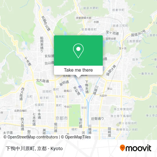 下鴨中川原町 map