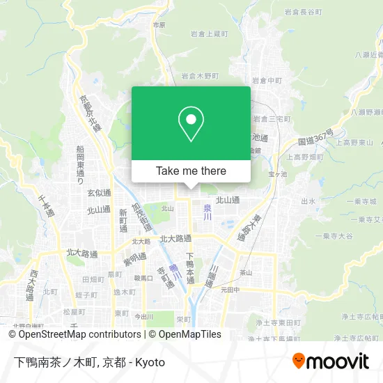 下鴨南茶ノ木町 map