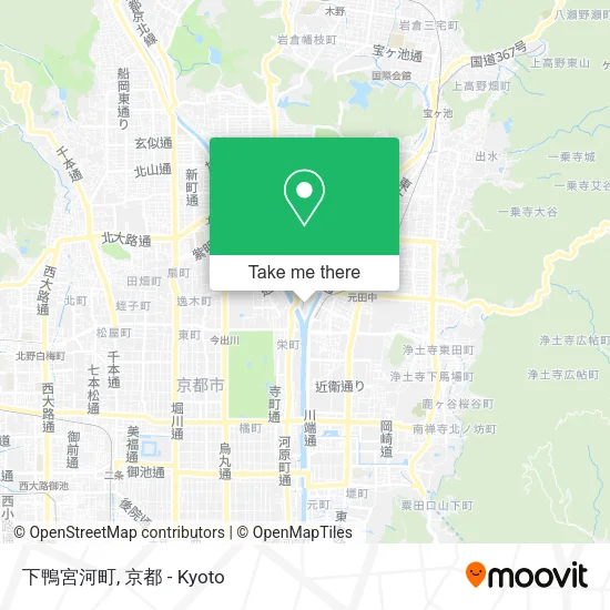 下鴨宮河町 map