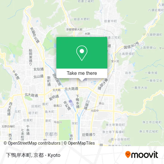 下鴨岸本町 map