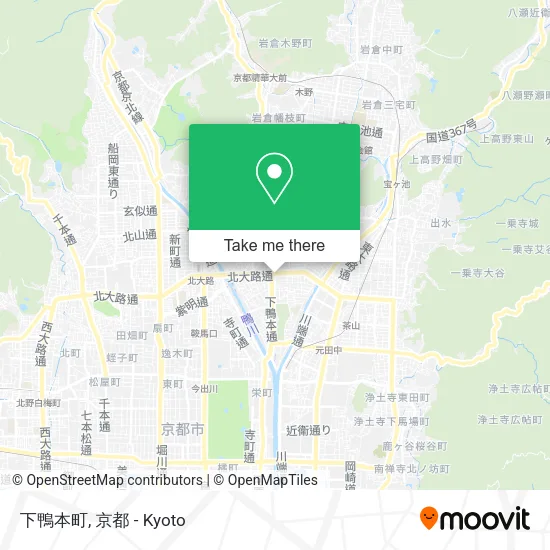 下鴨本町 map