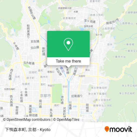 下鴨森本町 map