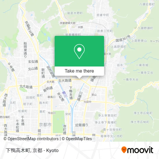 下鴨高木町 map