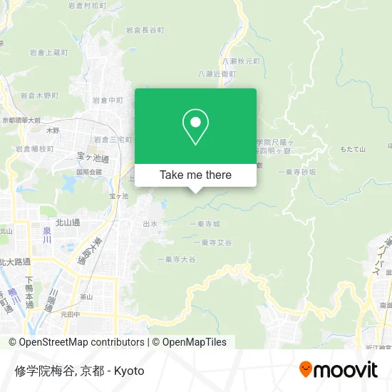修学院梅谷 map