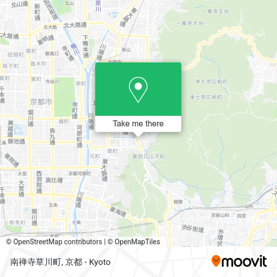 南禅寺草川町 map