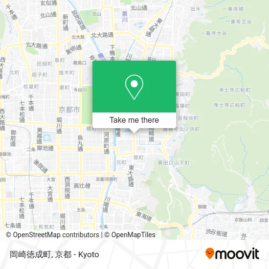 岡崎徳成町 map